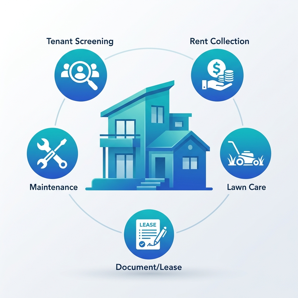 Property Management Services Illustration